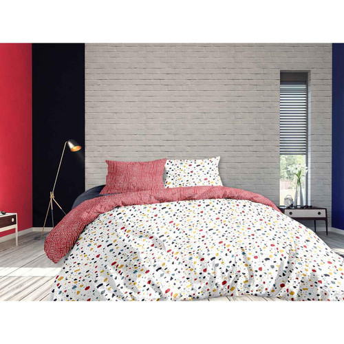 Une nuit douce - Parure TERRAZZO Multicolore - Parures de lit 240 x 220 cm